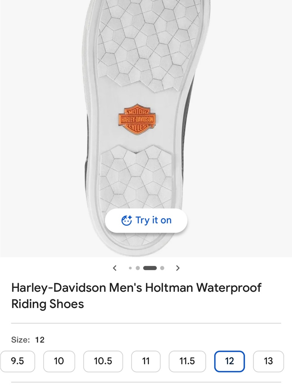 Harley Davidson motorcycle boots - Picture 7 of 12